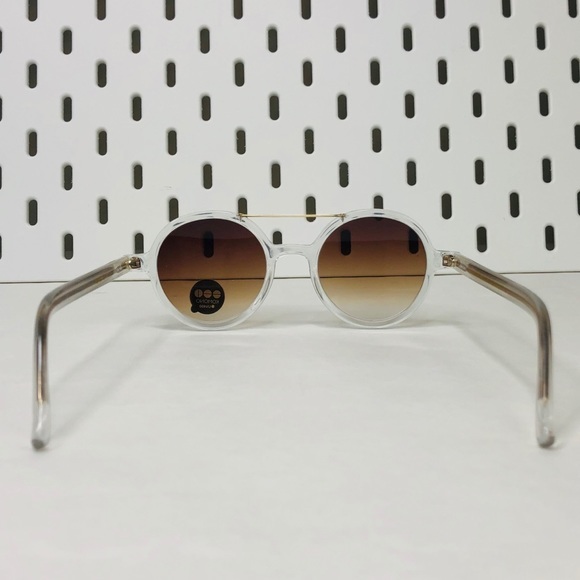 KOMONO sunglasses NEW Vivien Clear round 🕶 - Picture 9 of 13